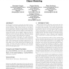 Developing and analyzing intuitive modes for interactive object modeling