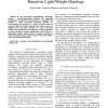 Development of Contents Management System Based on Light-Weight Ontology