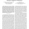 Dictionary-based program compression on transport triggered architectures