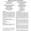 Digital backchannels in shared physical spaces: attention, intention and contention
