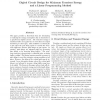 Digital Circuit Design for Minimum Transient Energy and a Linear Programming Method