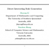 Direct Interesting Rule Generation