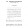 Direct Solutions for Computing Cylinders from Minimal Sets of 3D Points