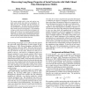 Discovering Long Range Properties of Social Networks with Multi-Valued Time-Inhomogeneous Models