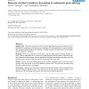 Discrete wavelet transform de-noising in eukaryotic gene splicing