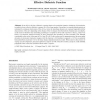 Distance and exposure dependent effective dielectric function