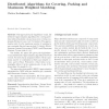 Distributed algorithms for covering, packing and maximum weighted matching