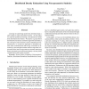 Distributed Density Estimation Using Non-parametric Statistics