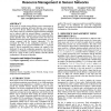 Distributed genetic algorithm for energy-efficient resource management in sensor networks