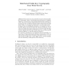 Distributed Public-Key Cryptography from Weak Secrets
