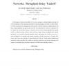 Distributed Routing for Vehicular Ad Hoc Networks: Throughput-Delay Tradeoff