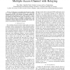 Distributed Space-Time-Frequency Block Codes for Multiple-Access-Channel with Relaying