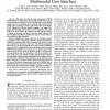 Distributed speech processing in miPad's multimodal user interface