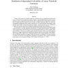 Distribution-Independent Evolvability of Linear Threshold Functions
