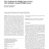 DOA Estimation for Multiple Sparse Sources with Arbitrarily Arranged Multiple Sensors