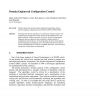 Domain engineered configuration control