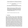 Domain Modeling Based on Engineering Standards