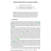 Domain-Specific Software Component Models