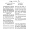 Dominant Substrate Noise Coupling Mechanism for Multiple Switching Gates