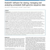 DraGnET: Software for storing, managing and analyzing annotated draft genome sequence data