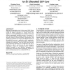 DSPxPlore: design space exploration methodology for an embedded DSP core