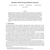 Dynamic atomic storage without consensus