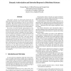 Dynamic Authorization and Intrusion Response in Distributed Systems