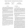 Dynamic Connectivity: Connecting to Networks and Geometry