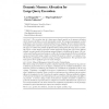 Dynamic Memory Allocation for Large Query Execution