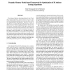 Dynamic Memory Model Based Framework for Optimization of IP Address Lookup Algorithms