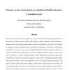 Dynamic overlay routing based on available bandwidth estimation: A simulation study