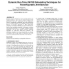 Dynamic run-time HW/SW scheduling techniques for reconfigurable architectures