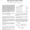 Dynamic Scheduling Algorithm for input-queued crossbar switches