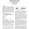 Dynamic voltage scaling for real-time multi-task scheduling using buffers