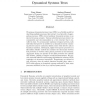 Dynamical Systems Trees