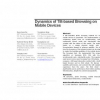 Dynamics of tilt-based browsing on mobile devices