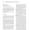 E - a brainiac theorem prover