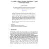 e-Learning in Higher Education: Searching for a Model of Curriculum Analysis