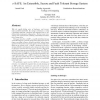 e-SAFE: An Extensible, Secure and Fault Tolerant Storage System