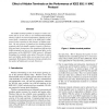 Effect of Hidden Terminals on the Performance of IEEE 802.11 MAC Protocol