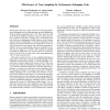 Effectiveness of Trace Sampling for Performance Debugging Tools
