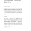 Effects of resource availability on consensus decision making in primates