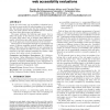 Effects of sampling methods on web accessibility evaluations