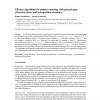 Efficient algorithms for pattern matching with general gaps, character classes, and transposition invariance