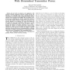 Efficient Coloring of Wireless Ad Hoc Networks With Diminished Transmitter Power