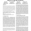 Efficient compression and application of deterministic patterns in a logic BIST architecture