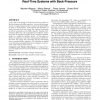 Efficient computation of buffer capacities for multi-rate real-time systems with back-pressure