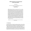 Efficient Detection of Local Interactions in the Cascade Model