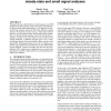 Efficient Finite-Difference Method for Quasi-Periodic Steady-State and Small Signal Analyses
