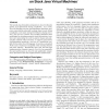 Efficient first-class generics on stock Java virtual machines